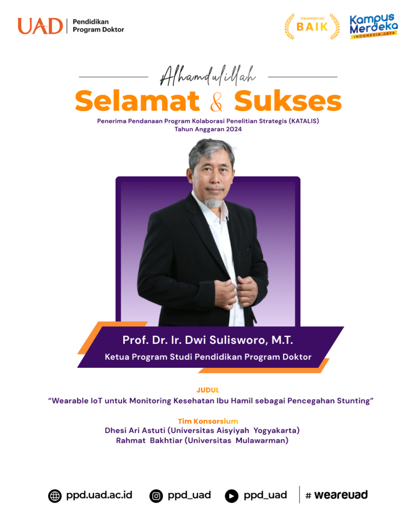 Selamat dan Sukses kepada Ketua dan Sekretaris Program Studi Pendidikan ...